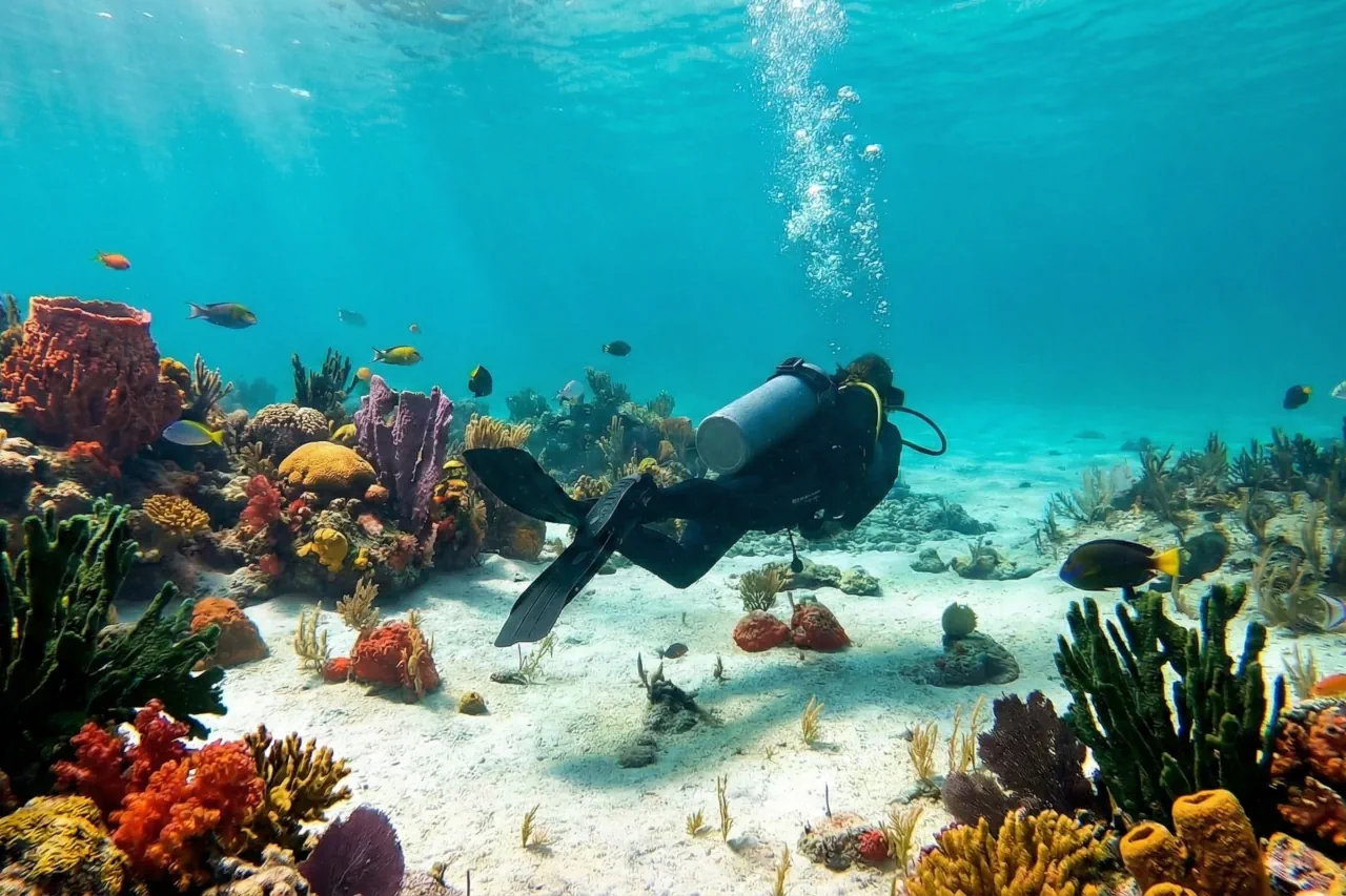Discovery diving for beginners in Tulum